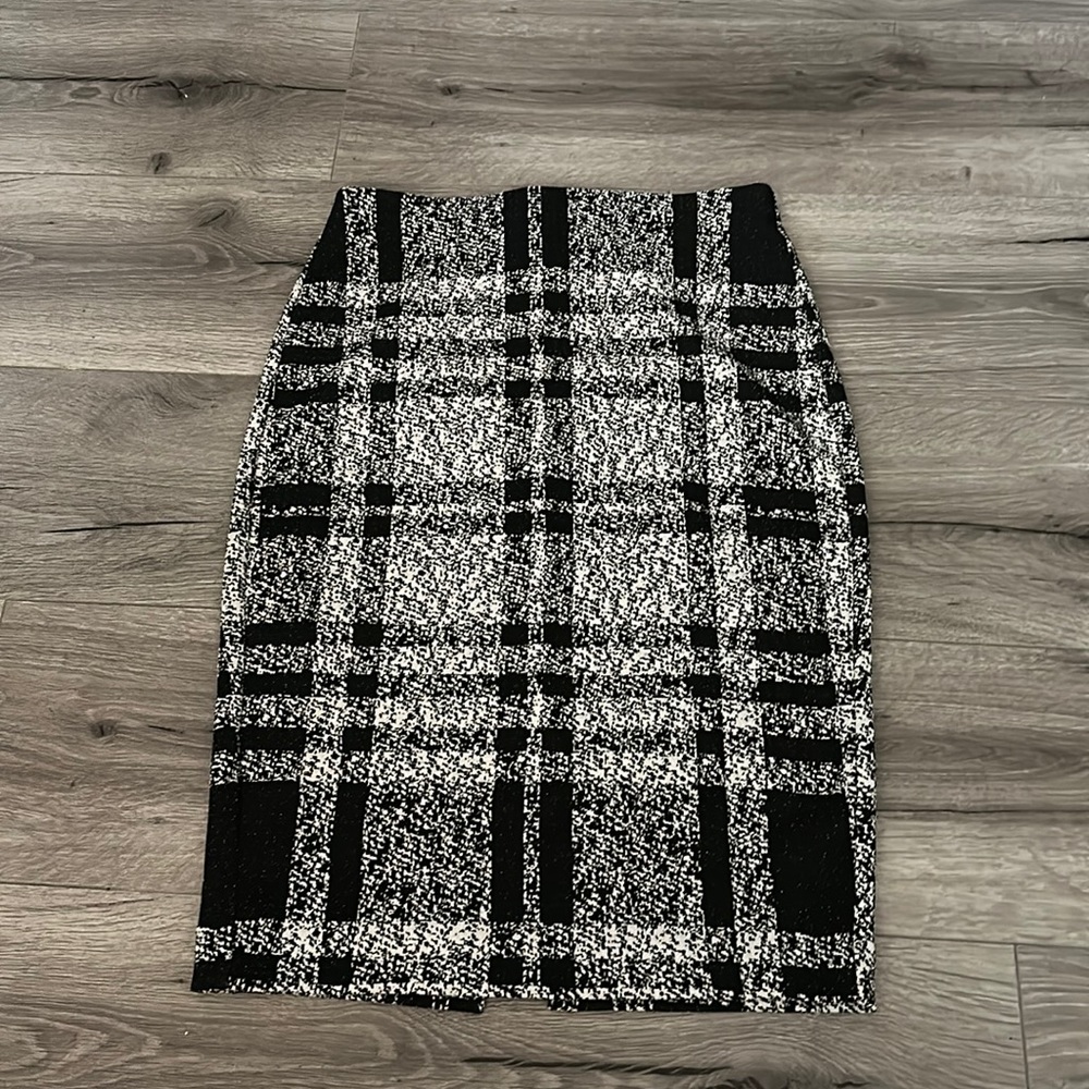 Express high waist midi pencil skirt
